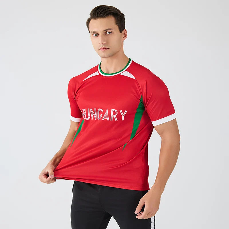 Tricou de fotbal pentru bărbați Ungaria EURO 2024