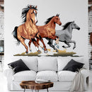 Autocolant de perete 3D mare - cal