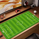 Tastatură și mouse pad - teren de fotbal