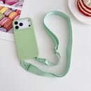 Curea cu husă pentru iPhone 16-17 Pro/Pro Max/Air - mai multe variante