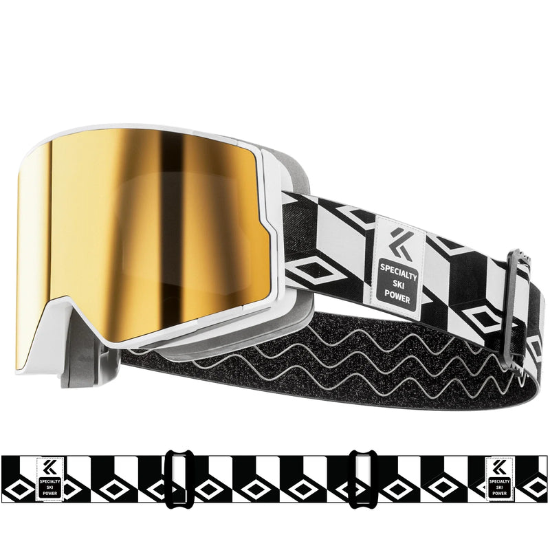 Ochelari de schi polarizați AlpineGlare™ Professional - UV400 și tehnologie anticeață