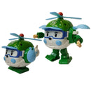 Transformarea roboților figurină Robocar Poli - mai multe variante