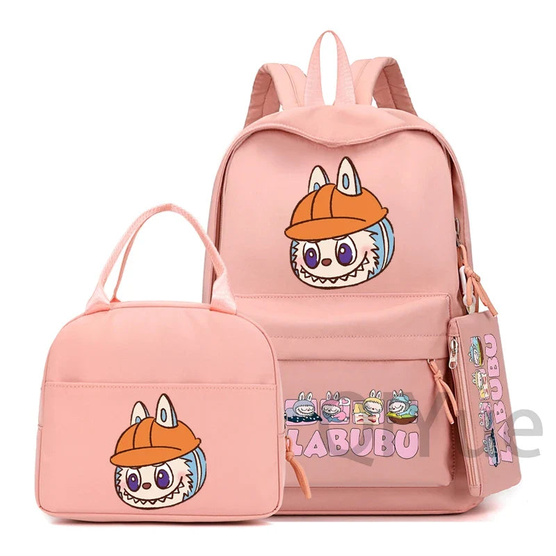 Design școală set Labubu - mai multe variante
