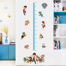 Paw Patrol Măsurătoare de perete sau ușă pentru copii