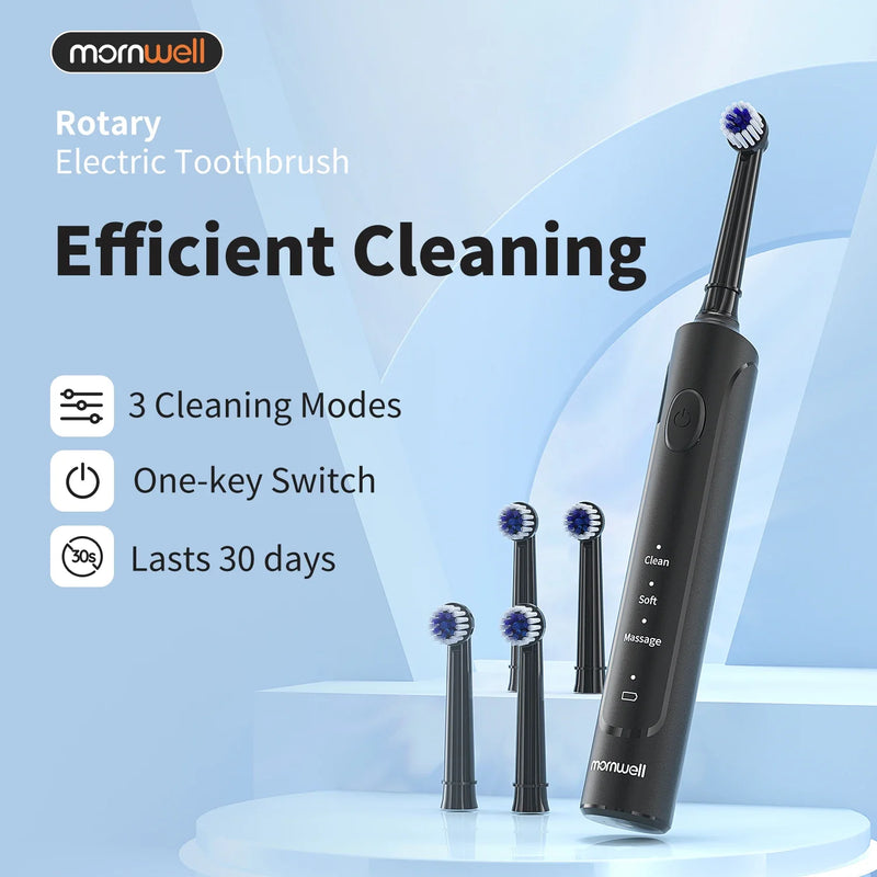 Periuța de dinți MornWell™ Soniccu cap rotativ