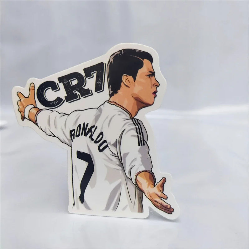 Abțibilduri de fotbal colorate Cristiano Ronaldo - mai multe variante