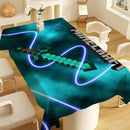 Față de masă pentru copii Minecraft - mai multe variante