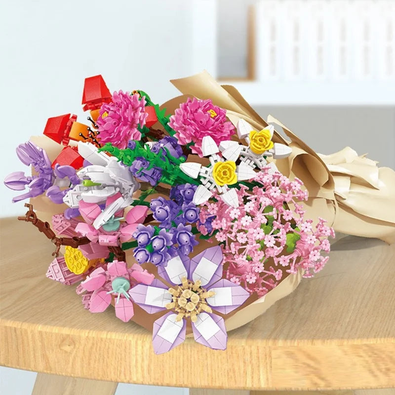 Calendar advent Premium Buchet de flori - mai multe variante