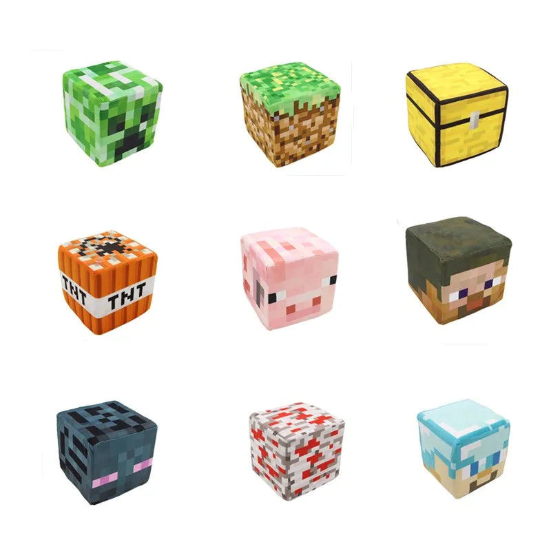 Minecraft Pernă de pluș - mai multe variante