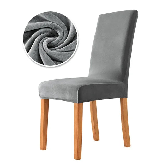 VelvetCover ™ Elastic catifea bucătărie scaun Cover - mai multe variante
