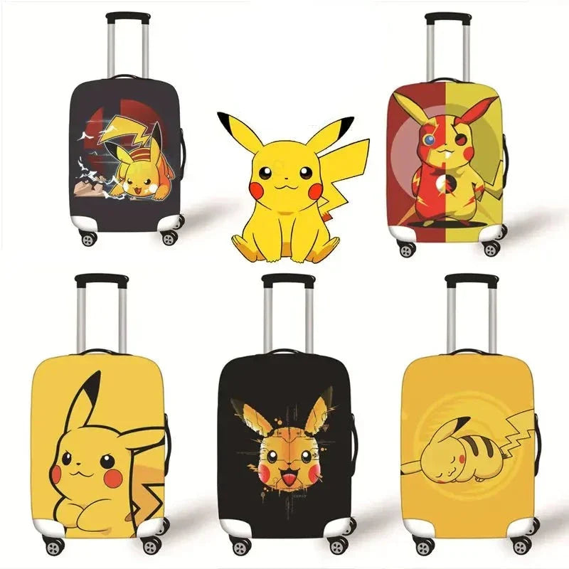 Husă de valiză cu design Pikachu - mai multe variante