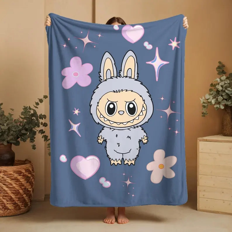 Design pătură Labubu - mai multe variante