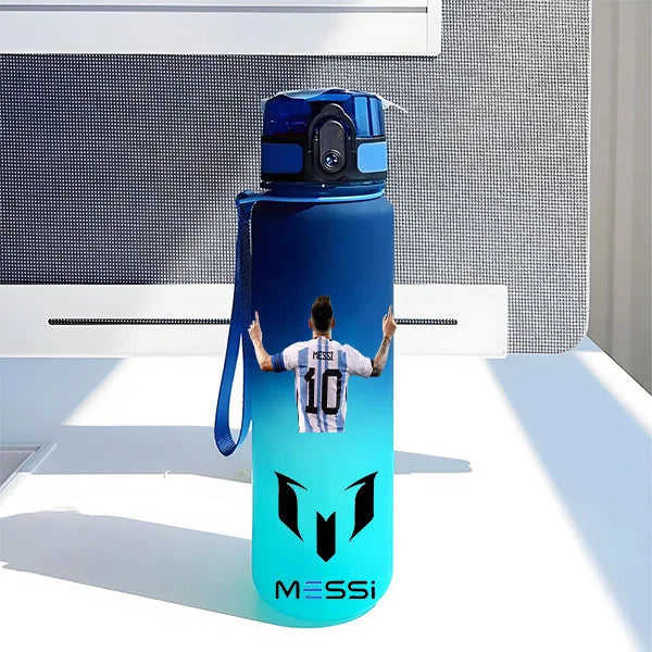 Design sticlă de apă - Lionel Messi