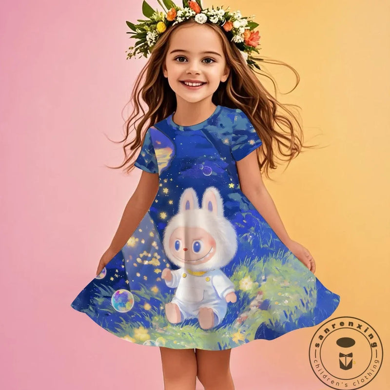 Labubu fete rochie - mai multe variante