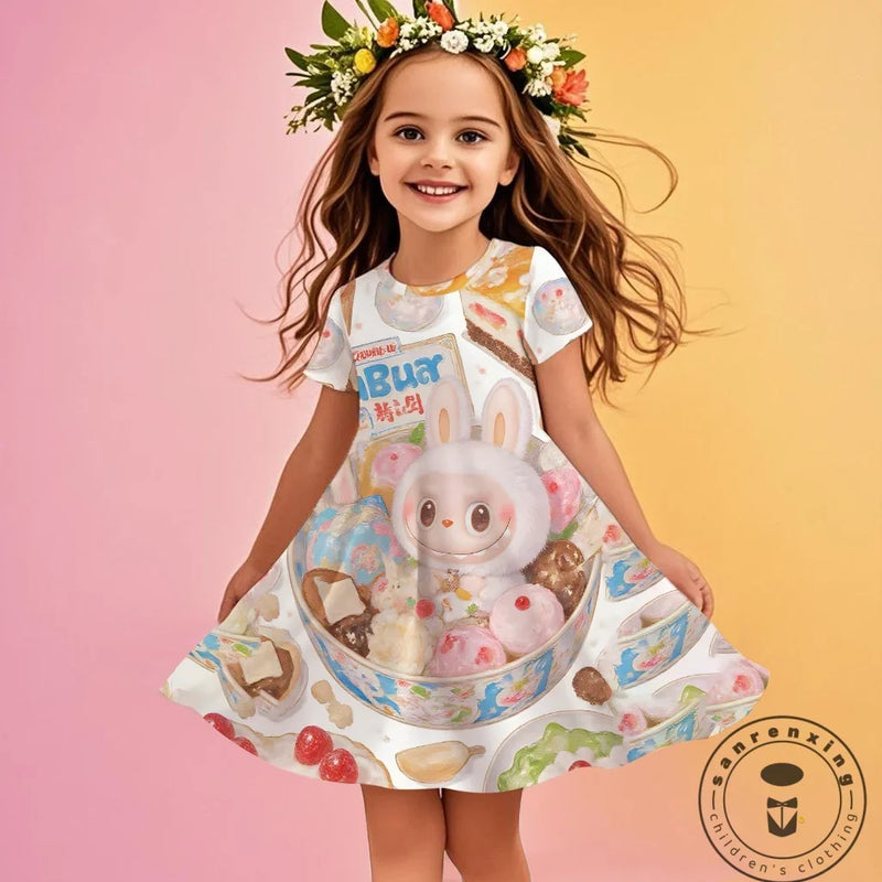 Labubu fete rochie - mai multe variante