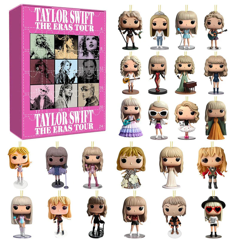 Calendar de Advent cu ornamente pentru copac - Taylor Swift - mai multe variante