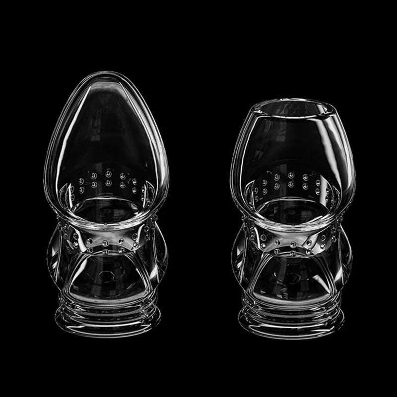 Manșon transparent pentru penis din silicon - mai multe variante