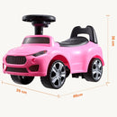 Scuter pentru copii în formă de mașină cu volan