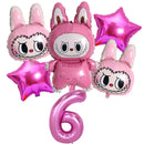 Baloane aniversare Labubu - mai multe variante