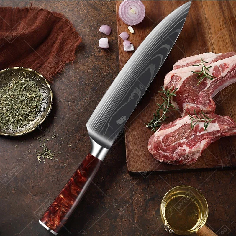 Cuțite de bucătărie BladeArt™ cu mâner de design - mai multe variante
