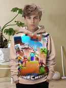 Designer Kids Sweatshirt Minecraft - mai multe variante