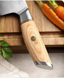 Cuțit de bucătar XINZUO din oțel cu 3 straturi