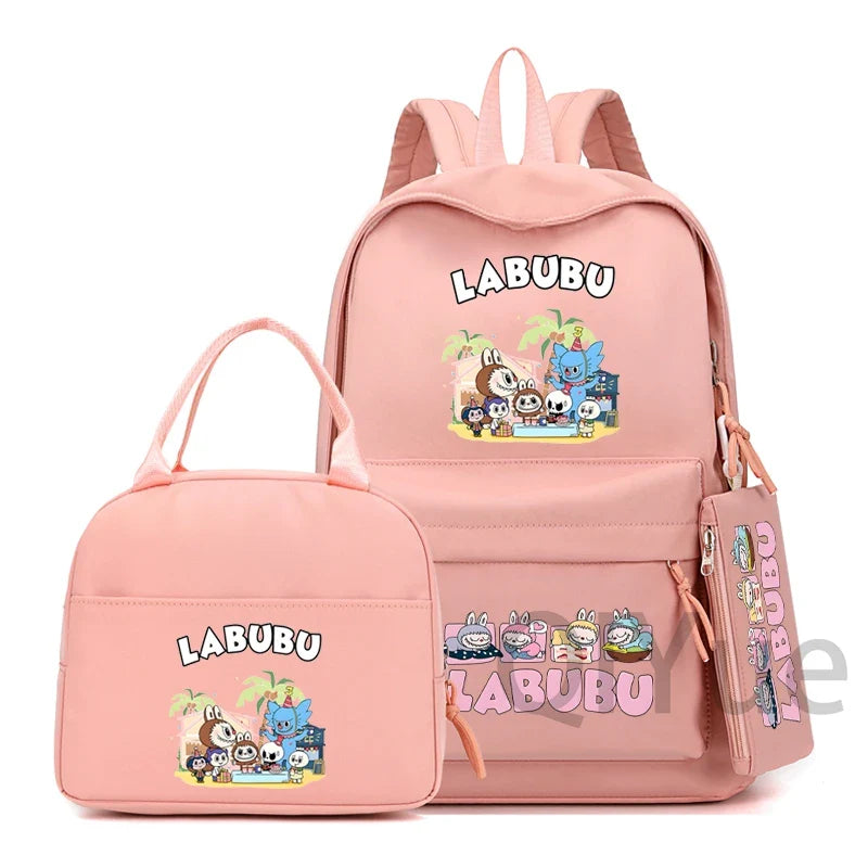 Design școală set Labubu - mai multe variante
