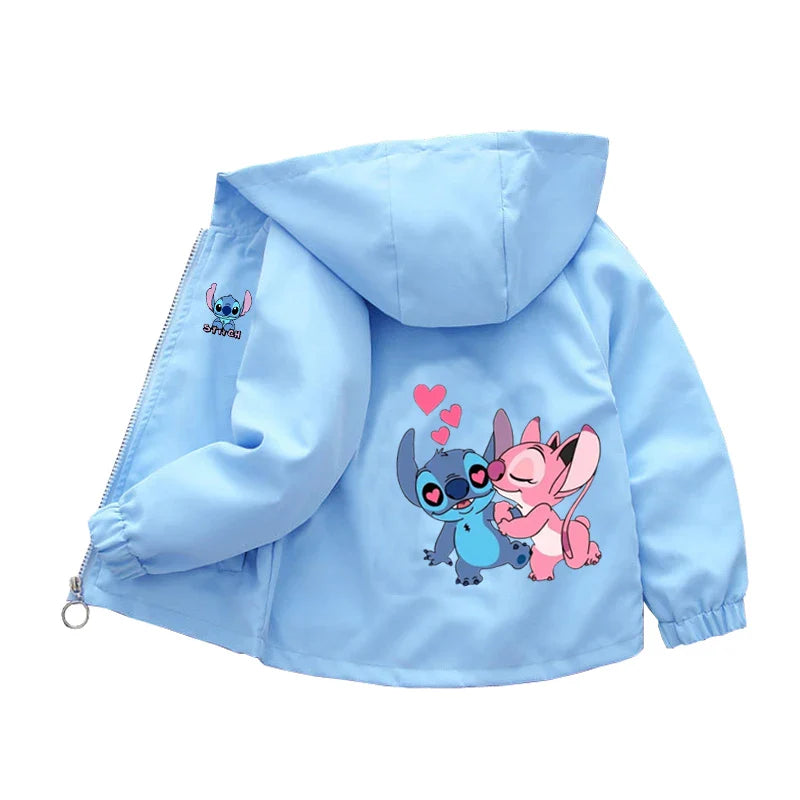 Jachetă de primăvară și toamnă pentru copii Stitch - mai multe variante