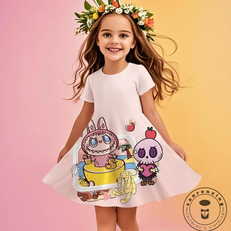 Labubu fete rochie - mai multe variante
