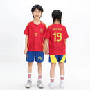 Tricou și pantaloni scurți de fotbal pentru copii Spania - Lamine Yamal