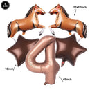 Baloane aniversare cu motiv de cal - mai multe variantenaro