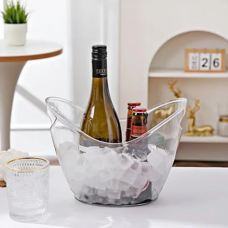Design găleată de gheață 4 l - răcitor de vin, bere și șampanie