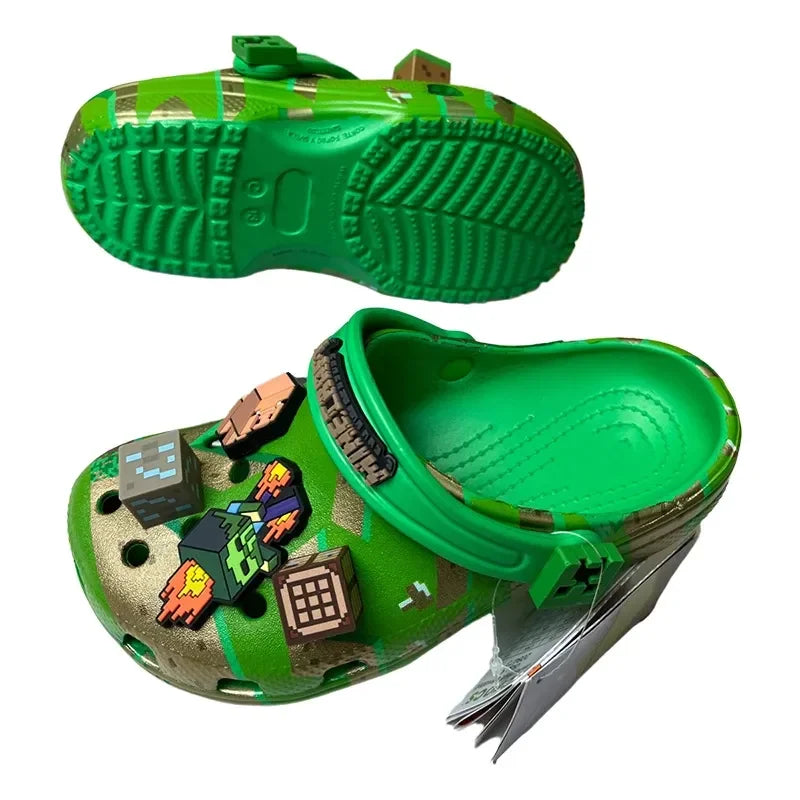 Pantofi slip-on de vară pentru copii Minecraft