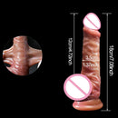 Dildo realist cu preput mobil - mai multe variante