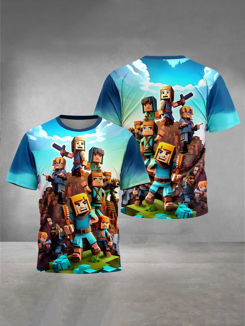 Tricoul elegant pentru copii Minecraft - mai multe variante