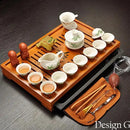 Design set de ceai japonez - mai multe variante