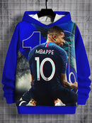 Tricou de fotbal cu imprimare 3D Kylian Mbappé - mai multe variante