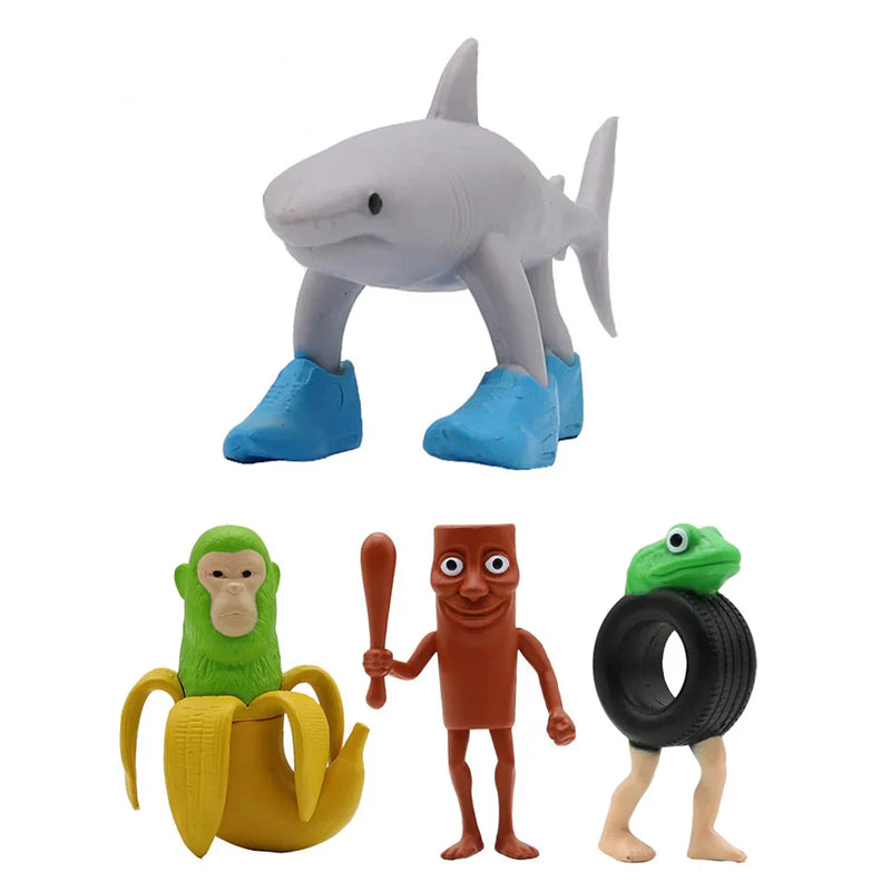 Set de figurine Brainrot italiene - 8 buc