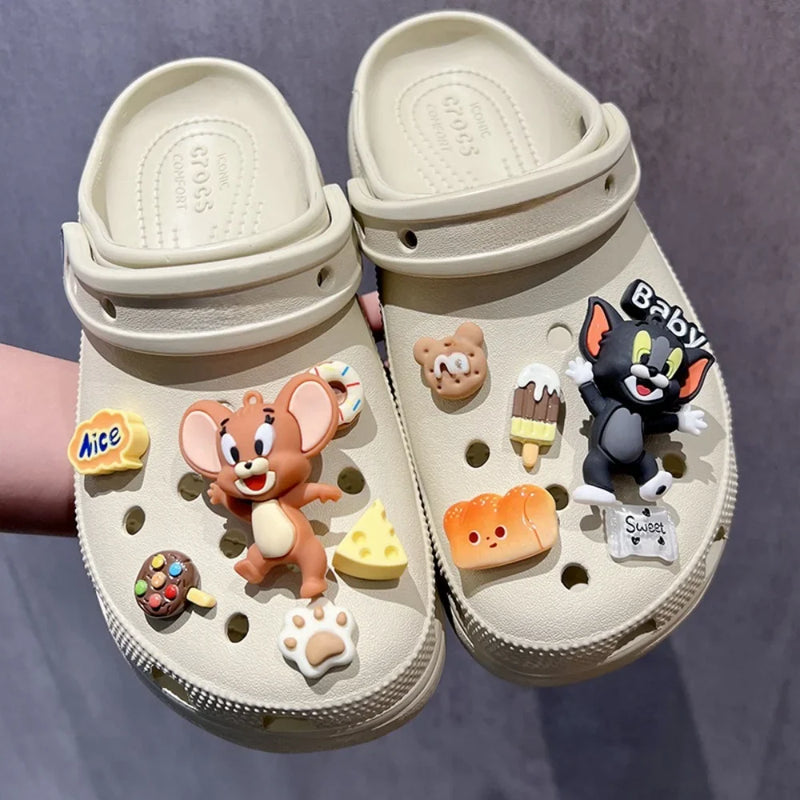 Decorațiuni pentru pantofi Crocs Tom și Jerry