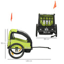 Remorcă pentru biciclete pentru copii - 2 locuri