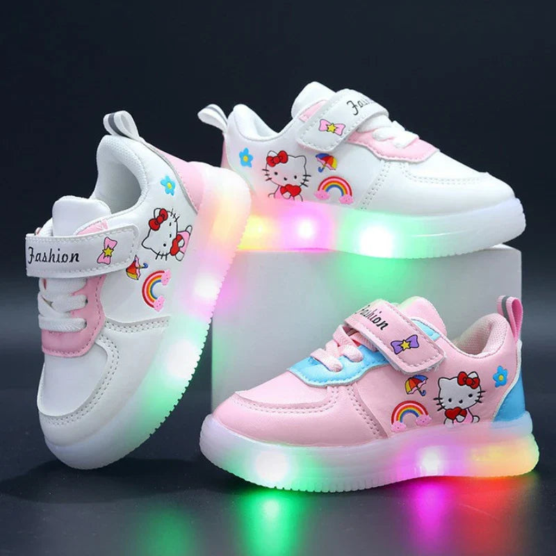 Adidași strălucitori pentru fete Hello Kitty - mai multe variante