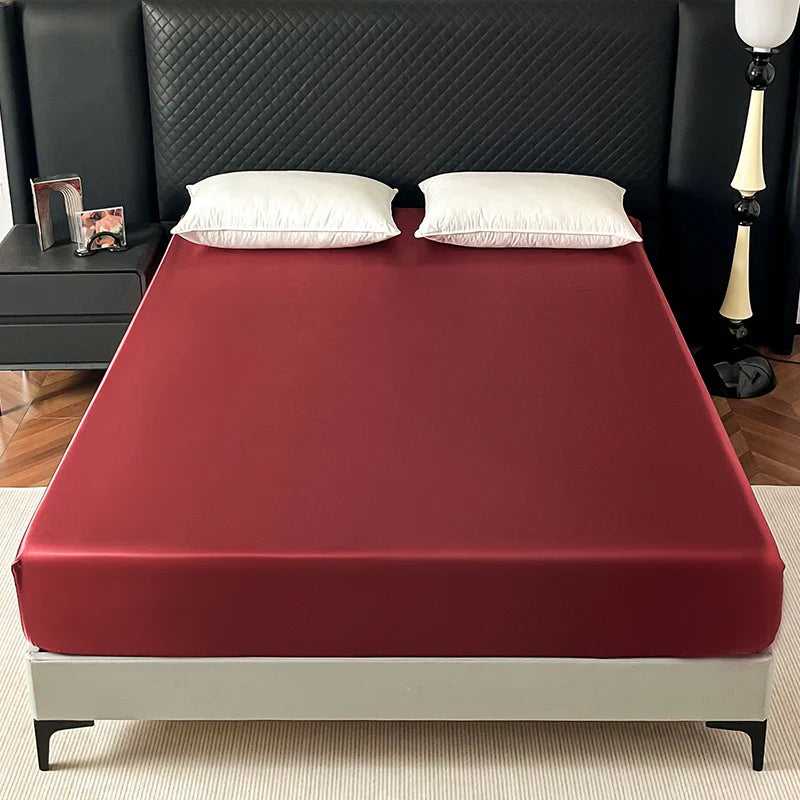 Cearșaf confortabil din satin elastic - mai multe variante
