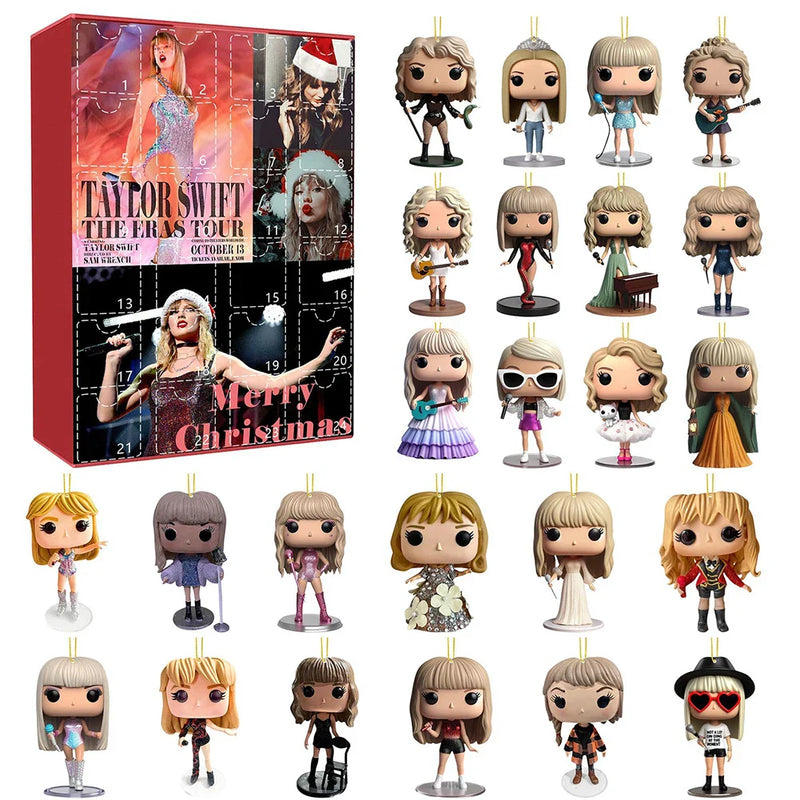 Calendar de Advent cu ornamente pentru copac - Taylor Swift - mai multe variante