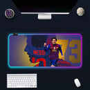 Tastatură și mouse pad luminos RGB Lionel Messi - mai multe variante