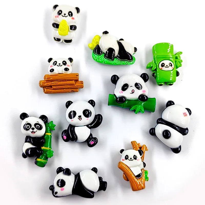Magneți pentru frigider - panda - 10 buc
