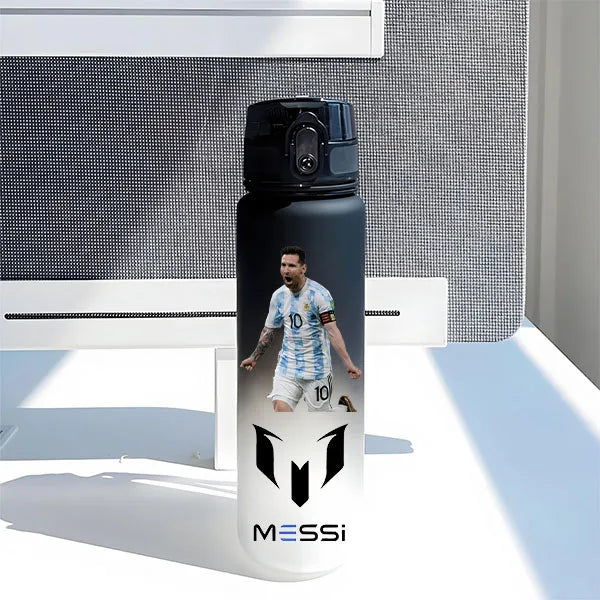 Design sticlă de apă - Lionel Messi
