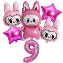 Baloane aniversare Labubu - mai multe variante