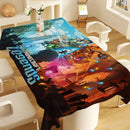 Față de masă pentru copii Minecraft - mai multe variante