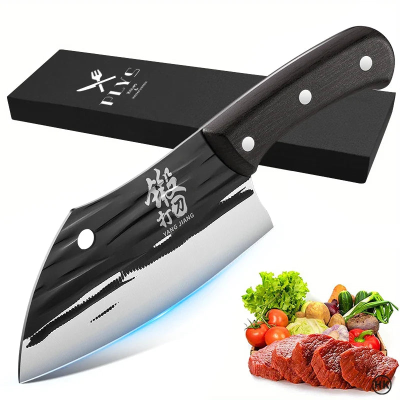 Cuțit profesional de bucătărie / mini cleaver - Oțel inoxidabil