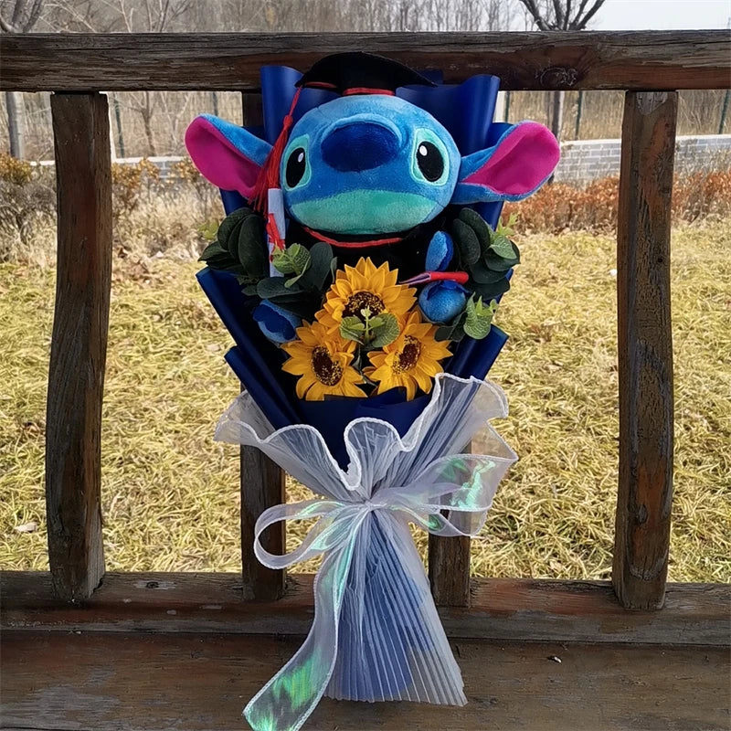 plushZiua de naștere a copiilor Buchet cu em Stitch